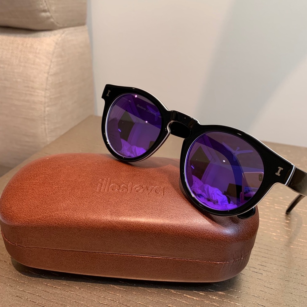 Illesteva reflective sunglasses